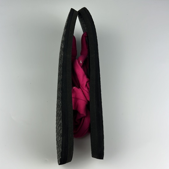 Sanuk Pink Yoga Mat Strap Flip Flops Women's Sz: 9 - Picture 8 of 10